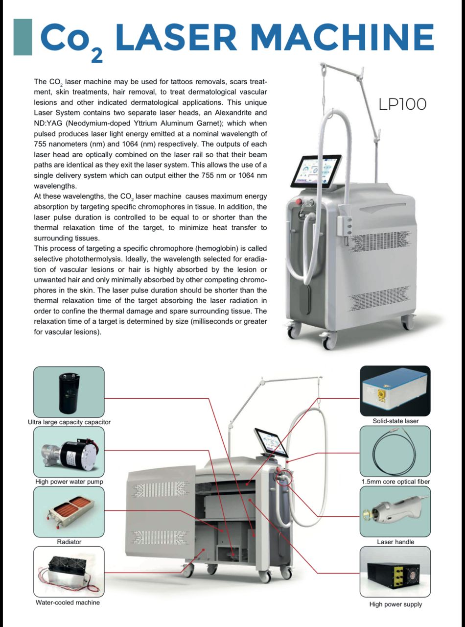 Weifang KM fractional Co2 LASER KMLP100 Weifang KM fractional Co2 LASER KMLP100