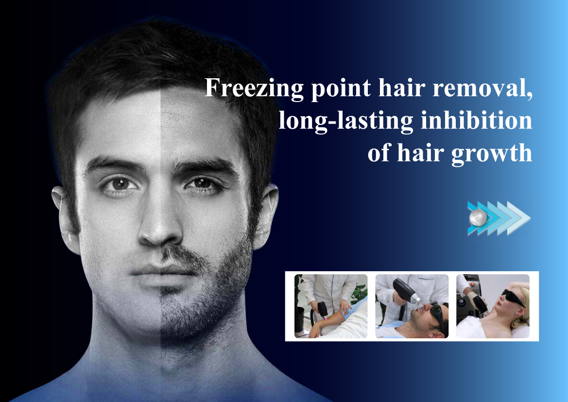 Weifang KM ice Titanium pro multifunction diode laser nd yag laser hair and tattoo removal machine