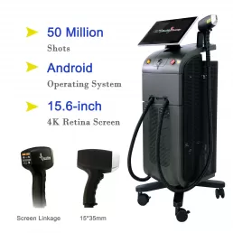 Weifang KM  Newest Ice Platinum Titanium 1600W 1800W 2000W Diode Laser 808 Diode Laser Hair Removal Machine Price