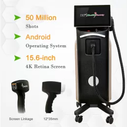 Weifang KM  Smart Android Permanent 755nm 808nm 1064nm 940nm Professional Ice Painless Alexandrite Diode Laser Hair Removal Machine