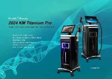 Choose Weifang KM Titanium diode laser with 4 wave 755nm 808nm 940nm 1064nm