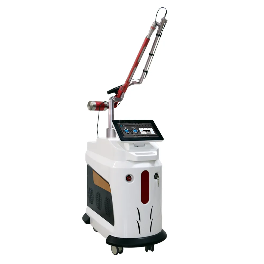 Picosecond 1064nm 755nm 532nm 1320nm Can OEM Pico Q Switched Nd Yag Laser Pico Laser Tattoo Removal Picosecond Laser Machine