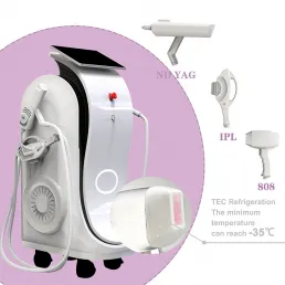 Weifang KM multifunction diode laser+Elight SHR+nd yag laser+RF machine